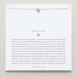 Bryan Anthonys Breathe Silver Necklace On Card