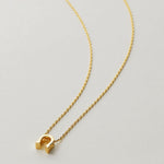Bryan Anthonys Good Luck Gold Necklace Macro
