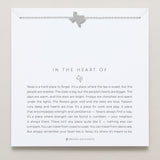 Bryan Anthonys In The Heart Of Silver Necklace On Card