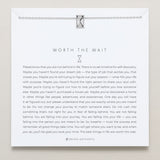 Bryan Anthonys Worth The Wait Silver Necklace On Card