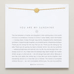 Bryan Anthonys You Are My Sunshine Gold Necklace On Card