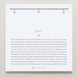 Bryan Anthonys Grit Silver Choker Necklace On Card
