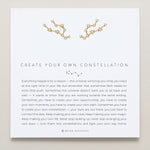 Create Your Own Constellation Earring Climbers on card