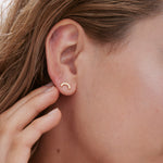 Bryan Anthonys You Are My Sunshine Gold Earring On Model