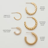 Bryan Anthonys Layers Of You Gold Hoop Size Comparison