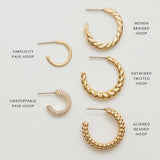 Bryan Anthonys Layers Of You Gold Hoop Size Comparison
