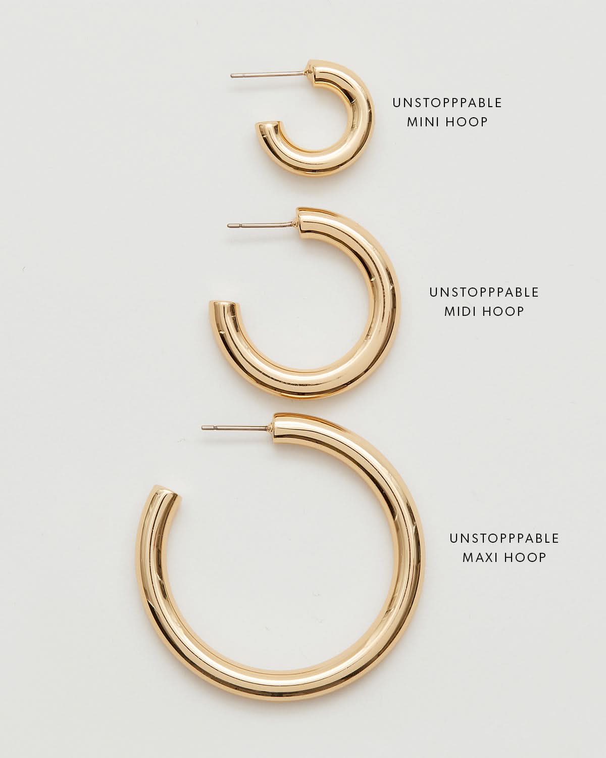 Bryan Anthonys Layers Of You Gold Hoop Size Comparison