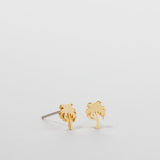 Bryan Anthonys Breathe Gold Stud Earrings Macro