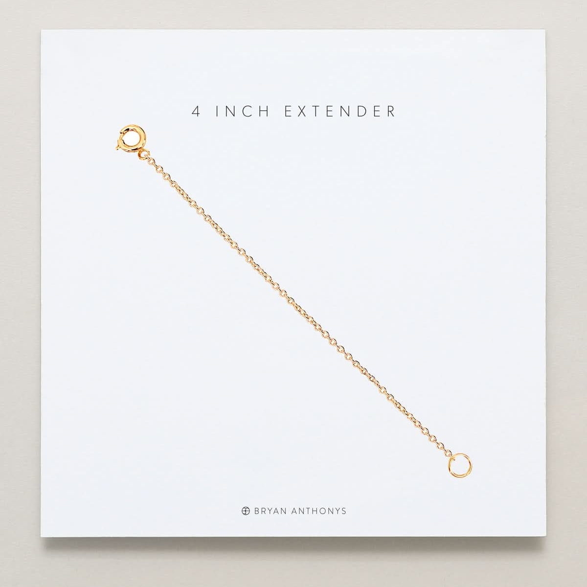 bryan anthonys 4 inch necklace extender 14k gold