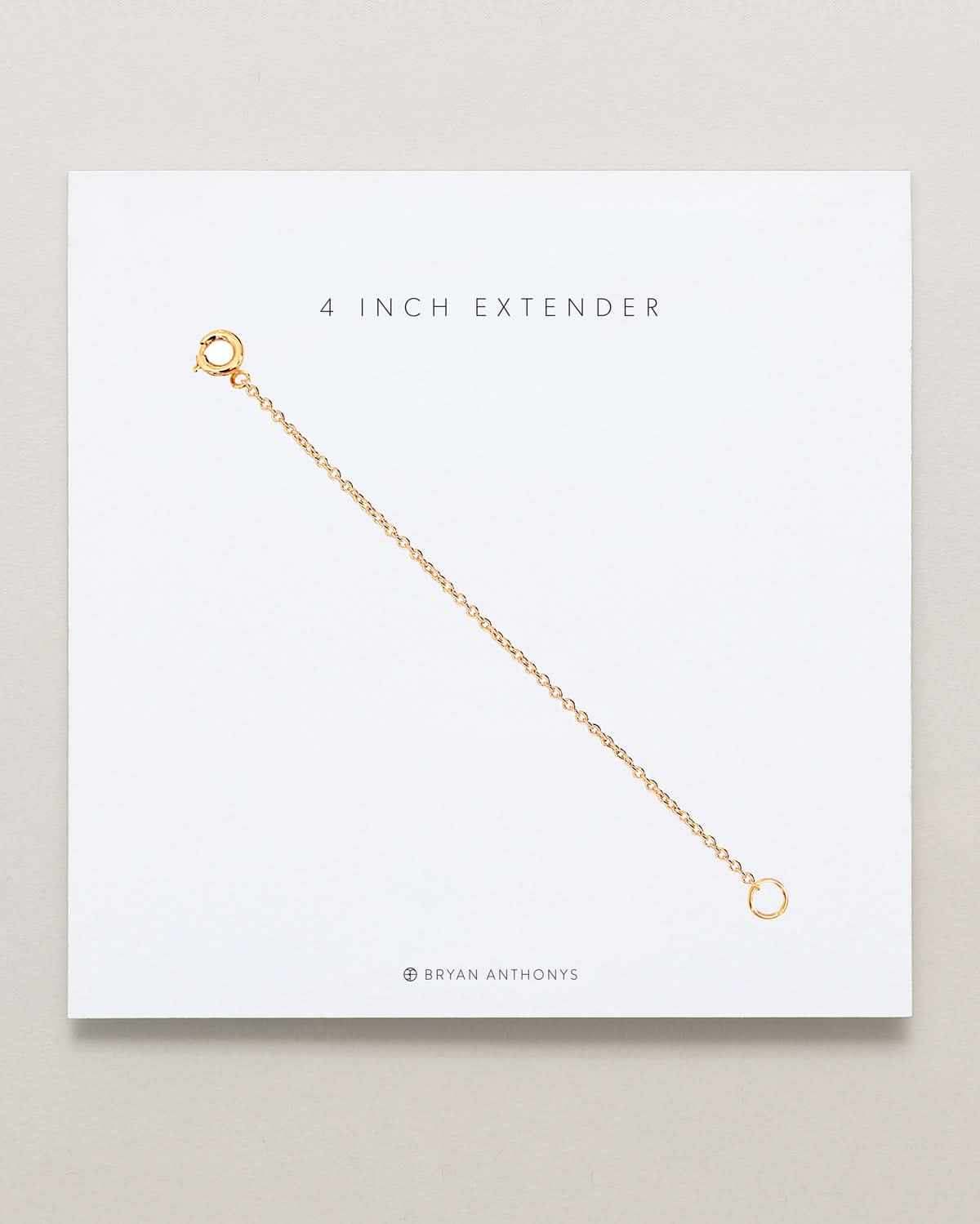 bryan anthonys 4 inch necklace extender 14k gold