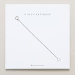 bryan anthonys 4 inch necklace extender silver