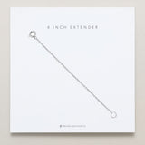 bryan anthonys 4 inch necklace extender silver