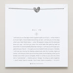 Bryan Anthonys All In Silver Necklace On Card