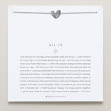 Bryan Anthonys All In Silver Necklace On Card