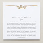 bryan anthonys beautifully broken dainty necklace 14k gold