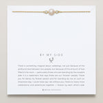 Bryan Anthonys By My Side Pearl Gold Necklace On Card