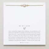 Bryan Anthonys By My Side Pearl Gold Necklace On Card