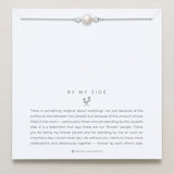 Bryan Anthonys By My Side Pearl Silver Necklace On Card