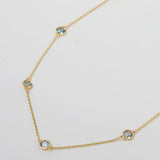 Bryan Anthonys Something Blue Gold Necklace