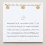 Close-up of Phases Choker in 14k gold finish