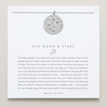 Sun Moon & Stars Necklace carded