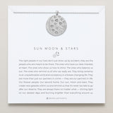 Sun Moon & Stars Necklace carded