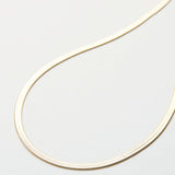 Bryan Anthonys Layers of You Paved Gold Herringbone Chain Necklace Macro