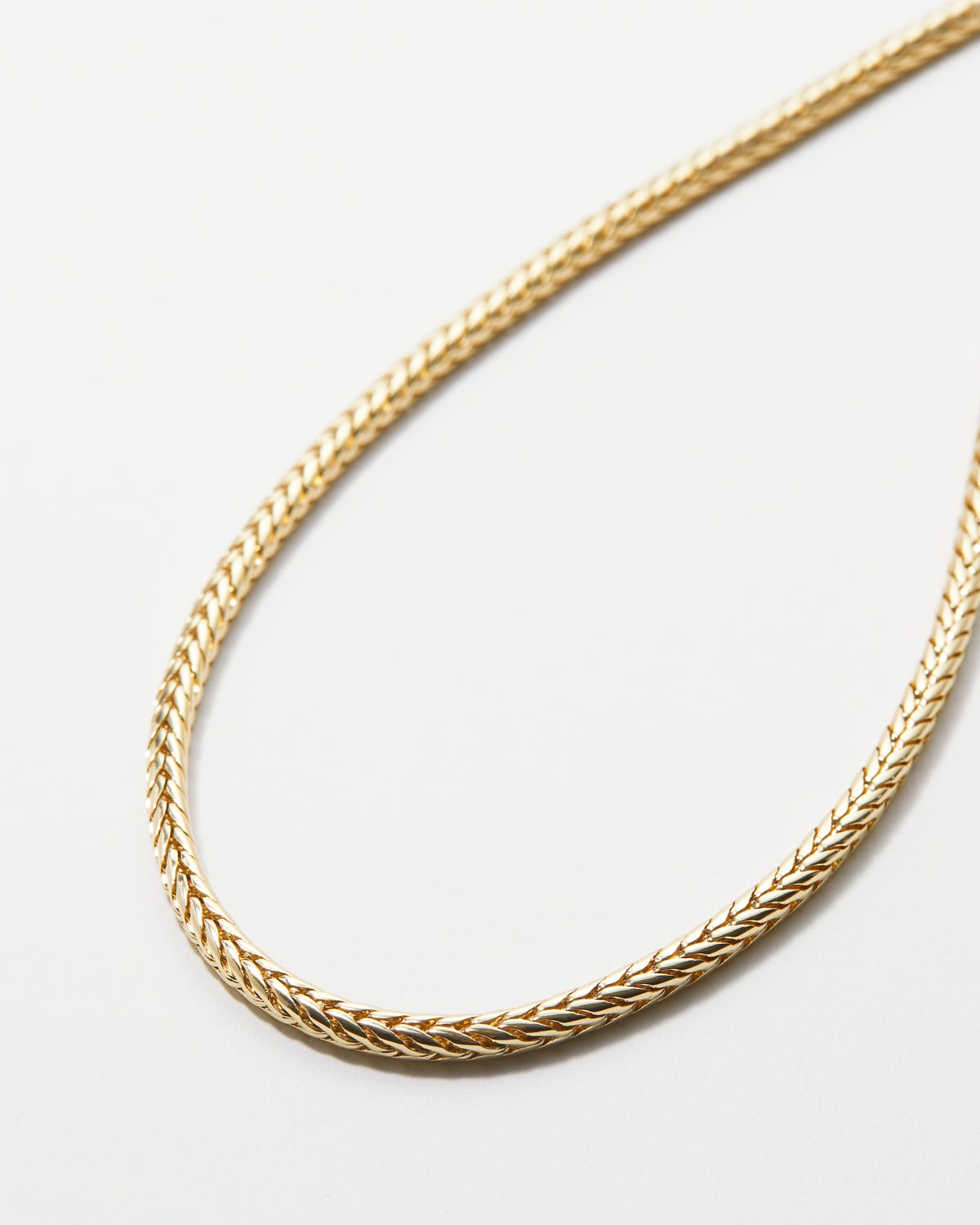 Bryan Anthonys Layers of You Gold Renewed Wheat Chain Necklace Macro