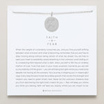 bryan anthonys faith over fear necklace mindful messages silver
