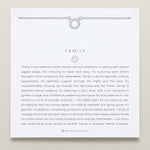 Bryan Anthonys Family Silver Necklace On Card