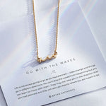 Go With The Waves Necklace showcase
