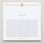 Bryan Anthonys Promise Gold Icon Necklace Set On Card