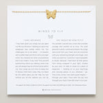 Bryan Anthonys Wings To Fly Gold Icon Necklace On Card