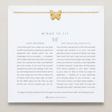 Bryan Anthonys Wings To Fly Gold Icon Necklace On Card