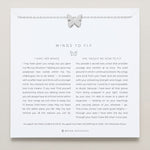 Bryan Anthonys Wings To Fly Silver Icon Necklace On Card