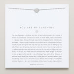 Bryan Anthonys You Are My Sunshine Mother Son Silver Necklace On Card