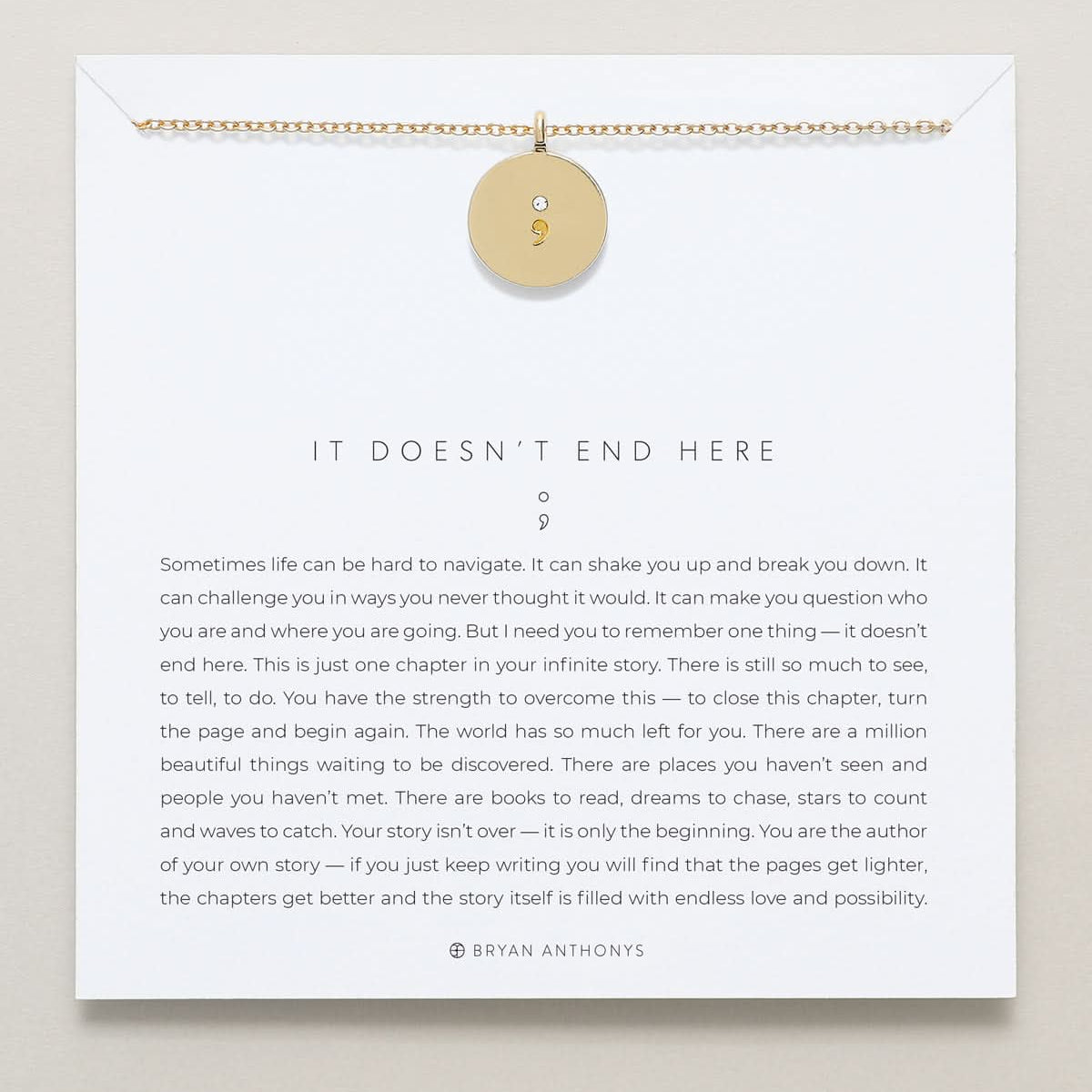 bryan anthonys it doesn't end here designs for a difference sims foundation 14k gold