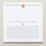Bryan Anthonys Soul Through The Seasons Gold Necklace On Card