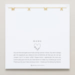 Bryan Anthonys Mama Gold Smooth Necklace On Card