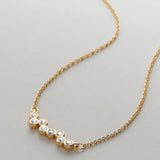 Bryan Anthonys MOM GOLD NECKLACE CRYSTAL MACRO SHOT