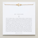 bryan anthonys my anchor dainty necklace 14k gold