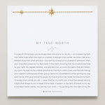 Bryan Anthonys My True North Gold Necklace On Card