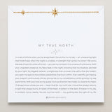 Bryan Anthonys My True North Gold Necklace On Card