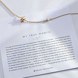 Bryan Anthonys My True North Gold Necklace Dynamic On Card