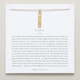 bryan anthonys dainty jewelry nurse necklace 14k gold