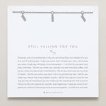 Bryan Anthonys Still Falling For You Silver Necklace On Card