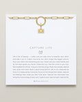 Bryan Anthonys Stories Of You Capture Life Gold Charm Necklace On Card