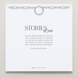 Bryan Anthonys Stories of You Silver Paperclip Chain On Card