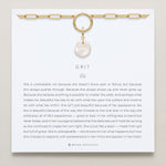 Bryan Anthonys Grit Gold Charm Necklace On Card