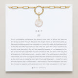 Bryan Anthonys Grit Gold Charm Necklace On Card